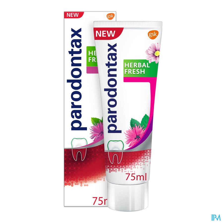 Parodontax Tandpasta Herbal Fresh Tube 75ml 7