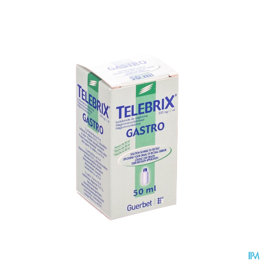 Telebrix Gastro Fl 1 X 50ml Telebrix Gastro Fl 1 X 50ml