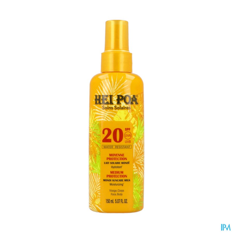 Hei Poa Zonnemelk Monoi Ip20 150ml Hei Poa Zonnemelk Monoi Ip20 150ml
