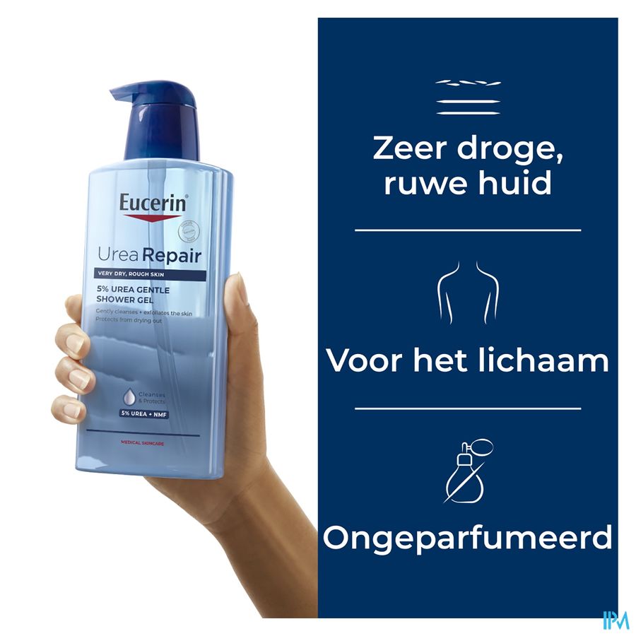 Eucerin Urearepair Wasgel 5% Urea 400ml 12