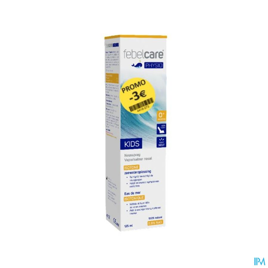 Febelcare Physio Spray Iso Kids 125ml Promo -3€ Febelcare Physio Spray Iso Kids 125ml Promo -3€
