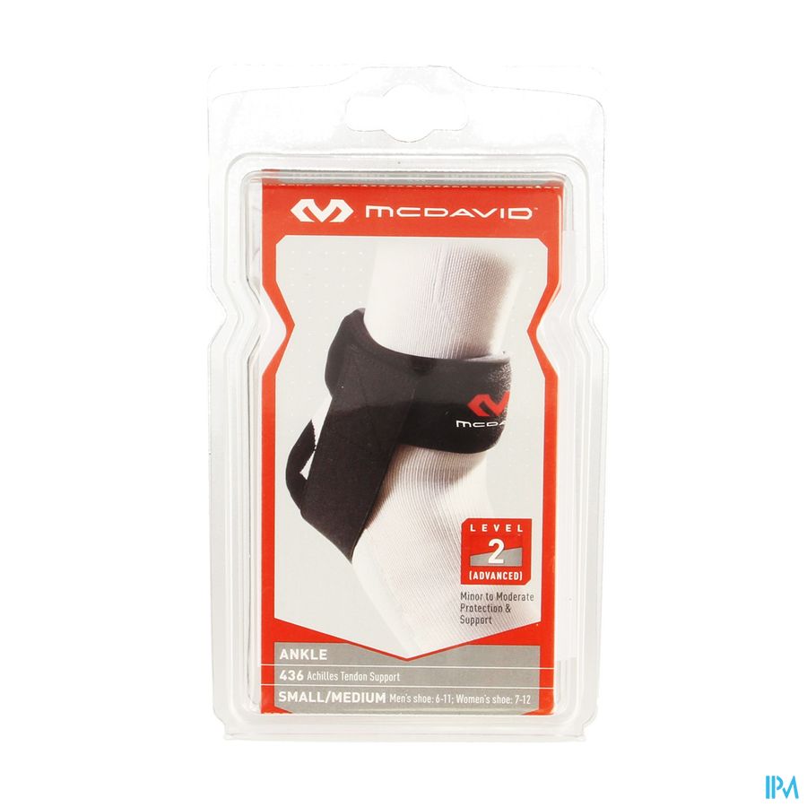 Mcdavid Achillestrap Black S/m 436 Mcdavid Achillestrap Black S/m 436