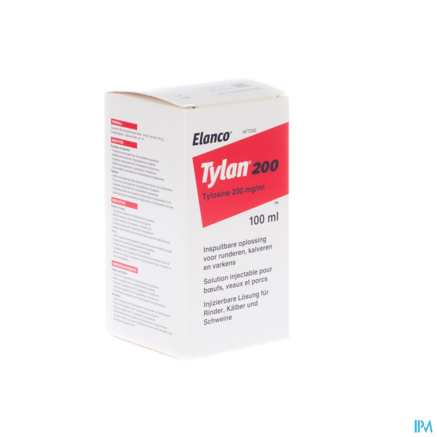 Tylan 200 Sol Inj 100ml Tylan 200 Sol Inj 100ml