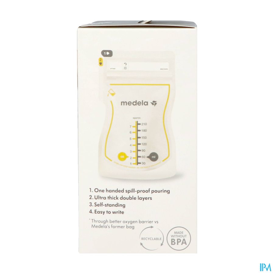 Medela Sach.conser.lait Mater.vers. Facile 50 1