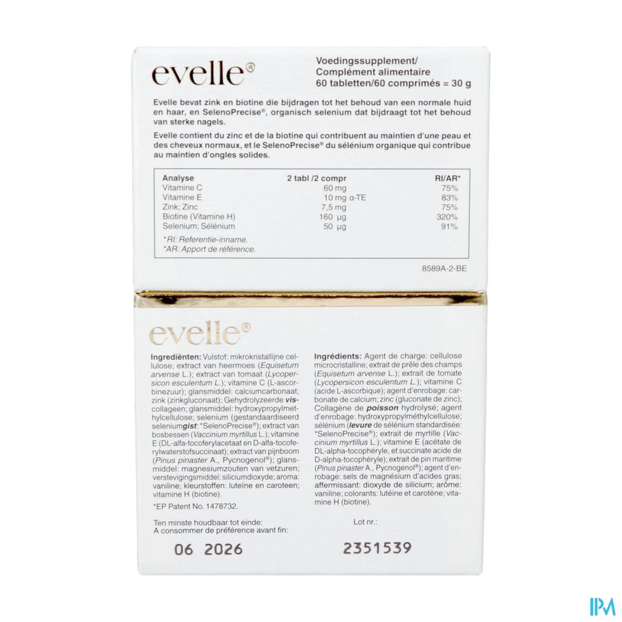 Evelle Tabl 60 1