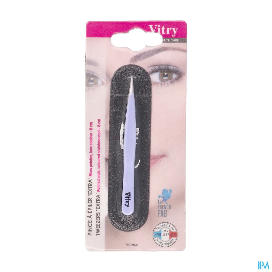 Pince A Epiler "extra" Couleur Mors Pointus 28