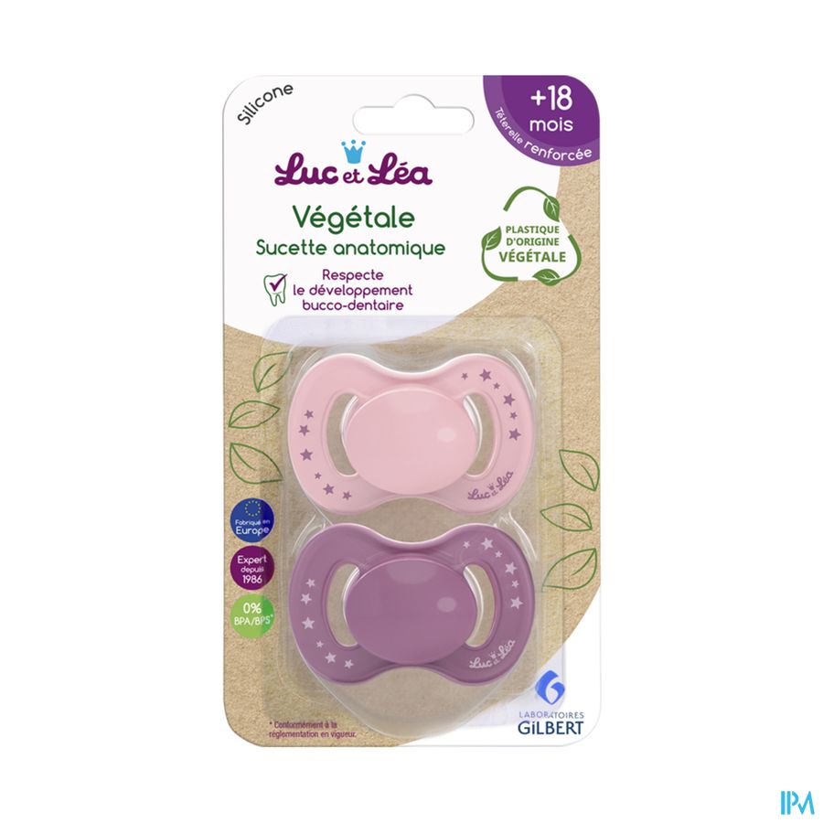 Luc&lea Fopspeen Ana 18m+ Pe Bio Meisje 2 Luc&lea Fopspeen Ana 18m+ Pe Bio Meisje 2