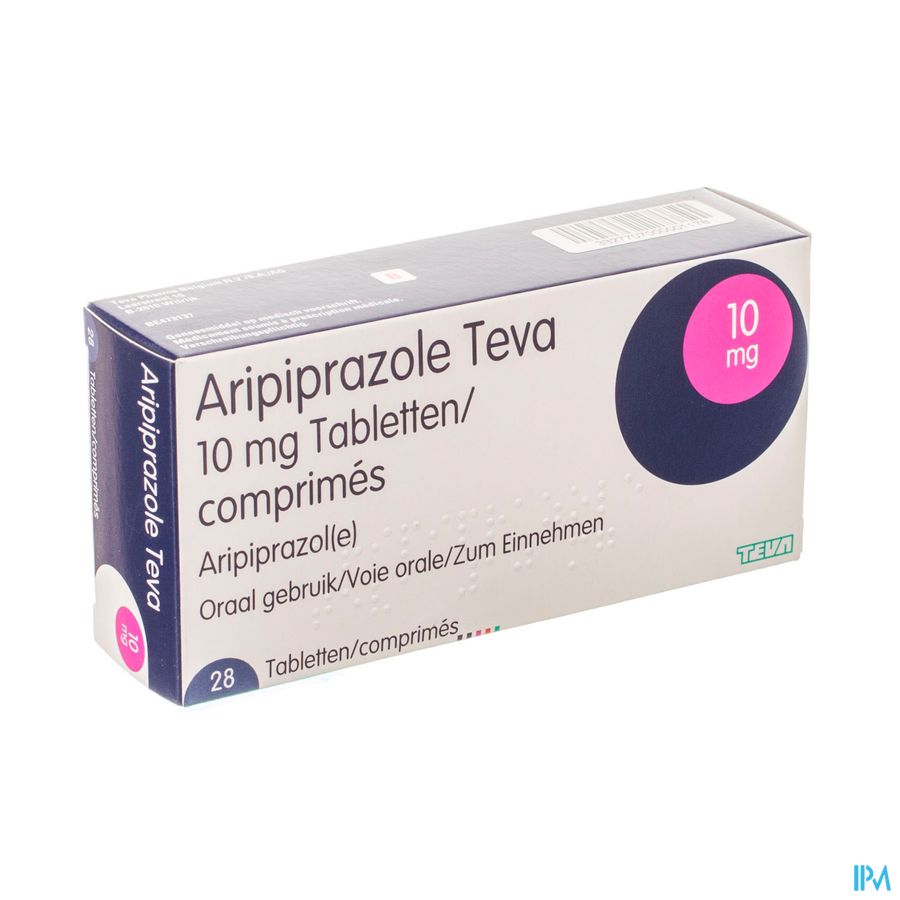 Aripiprazole Teva 10mg Tabl 28 X 10mg Aripiprazole Teva 10mg Tabl 28 X 10mg