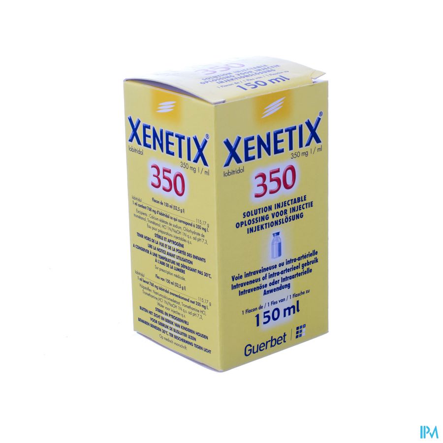 Xenetix Sol Inj 350mg/1ml 150ml Xenetix Sol Inj 350mg/1ml 150ml