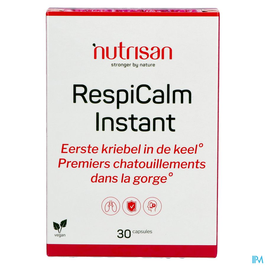 Respicalm Instant Nutrisan Caps 30 4