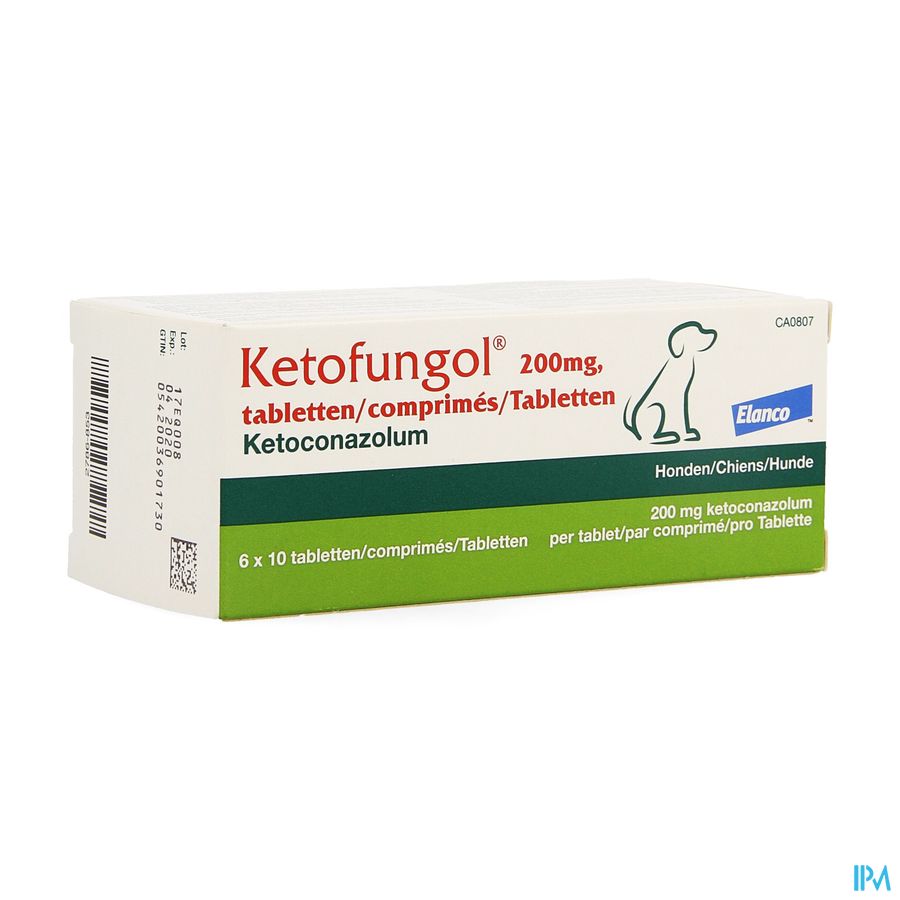 Ketofungol 200mg Tabl 6x10 Ketofungol 200mg Tabl 6x10