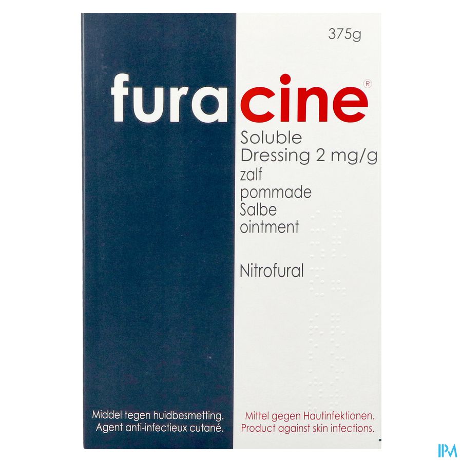Furacine Soluble Dressing Alu 375g Nm 1