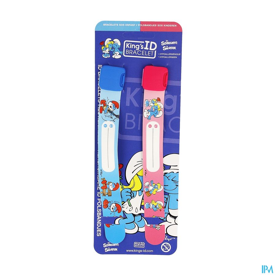 King Id Armband Smurfen Mix 2