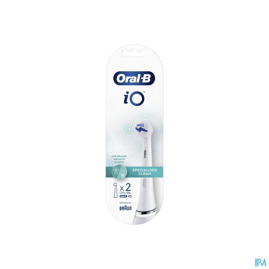 Oral B Io Specialised Clean Pack Opzetborstels 2 Oral B Io Specialised Clean Pack Opzetborstels 2