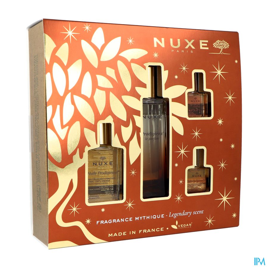 Nuxe Koffertje Kerst Parfum Prodigieux 4 Prod.