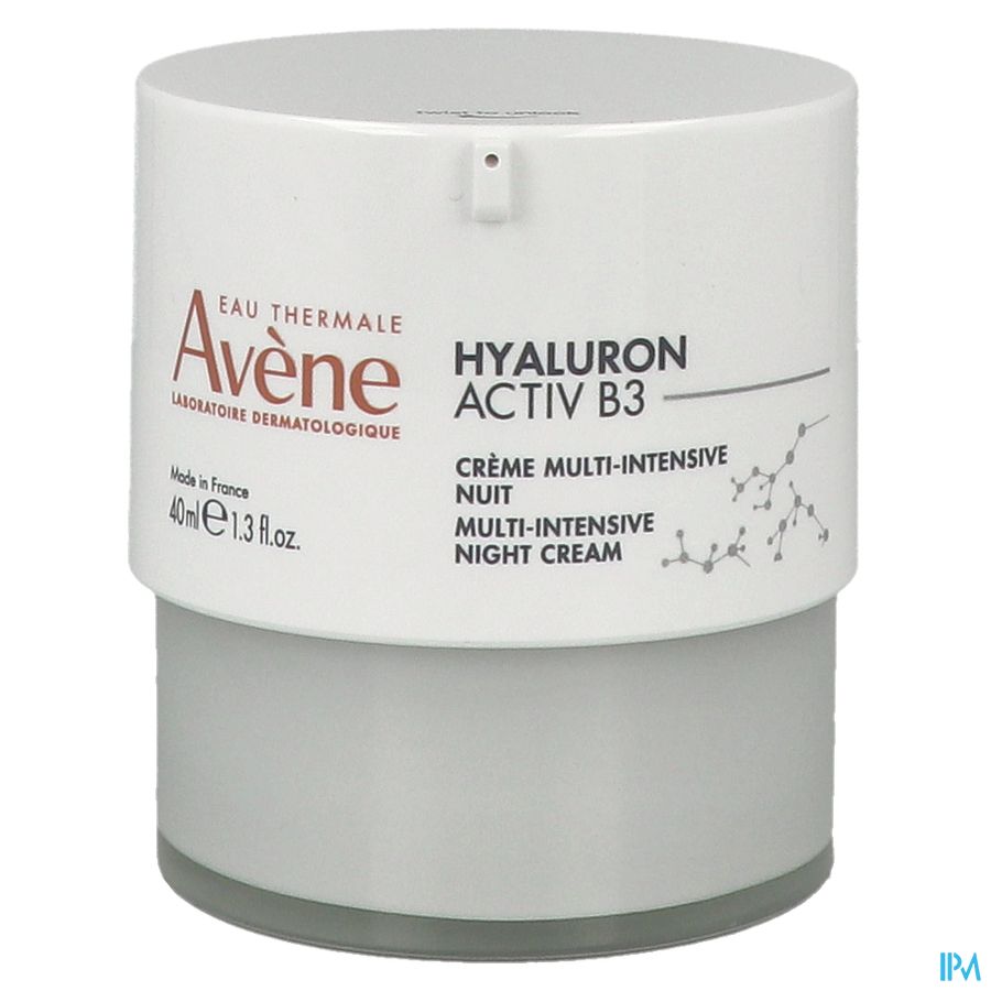 Avene Hyaluron Activ B3 Cr Regen. A/ride Nuit 40ml 8