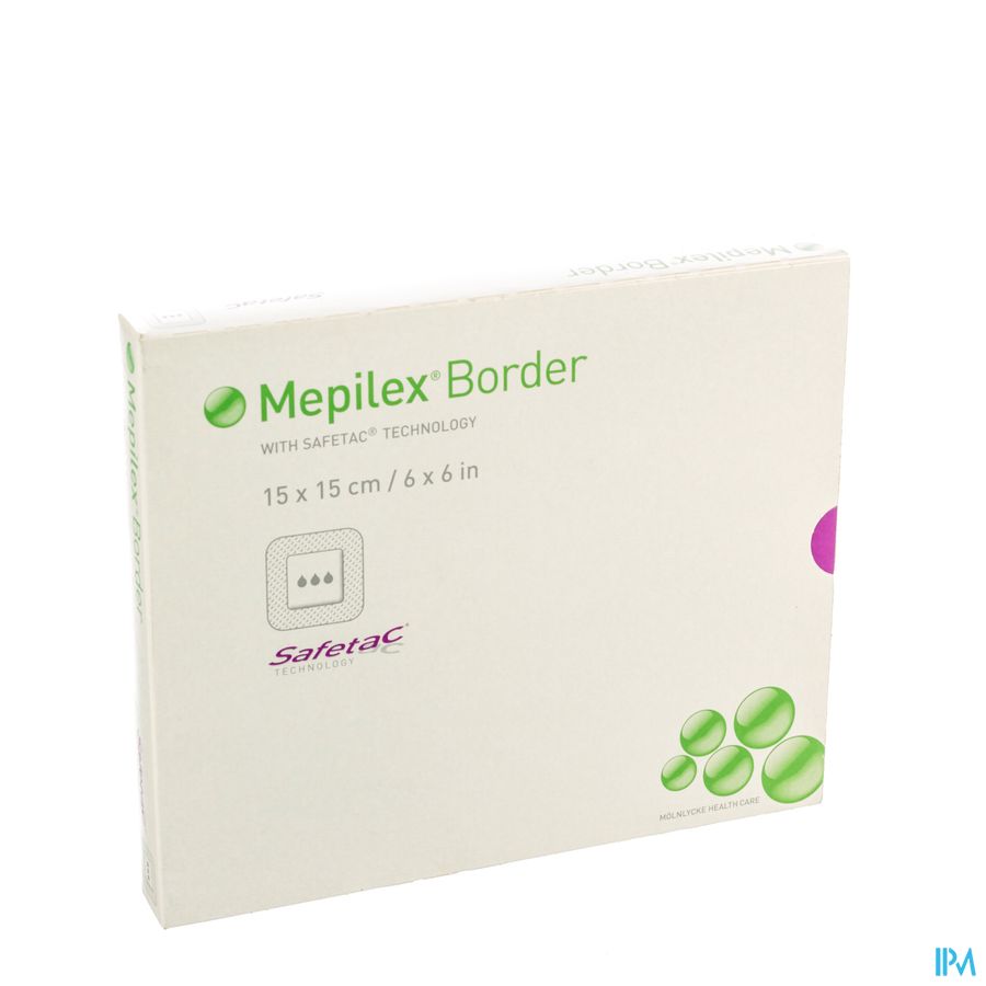 Mepilex Border Sil Adh Ster Nf 15,0x15,0 5 295400 Mepilex Border Sil Adh Ster Nf 15,0x15,0 5 295400