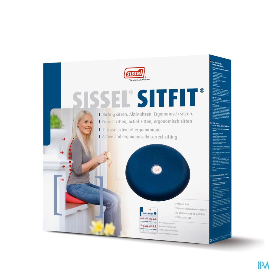Sissel Sitfit Balanskussen Diam.33cm Rood Sissel Sitfit Balanskussen Diam.33cm Rood