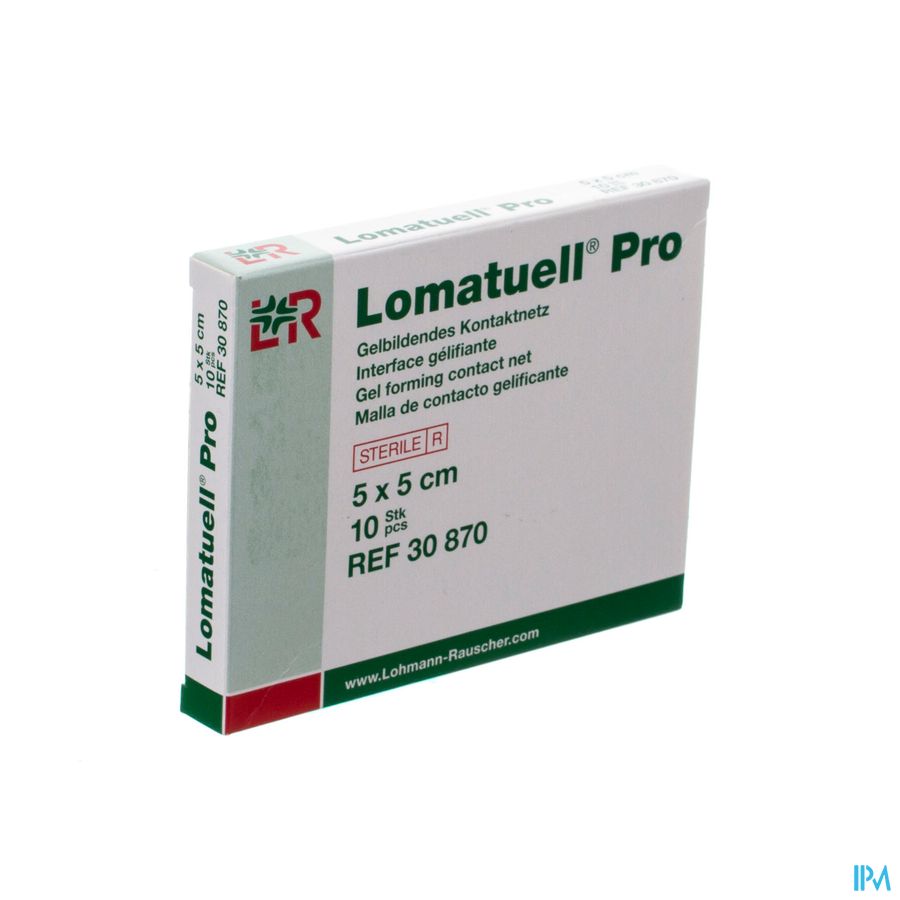 Lomatuell Pro Kompres Ster 5x 5cm 10 30870 1