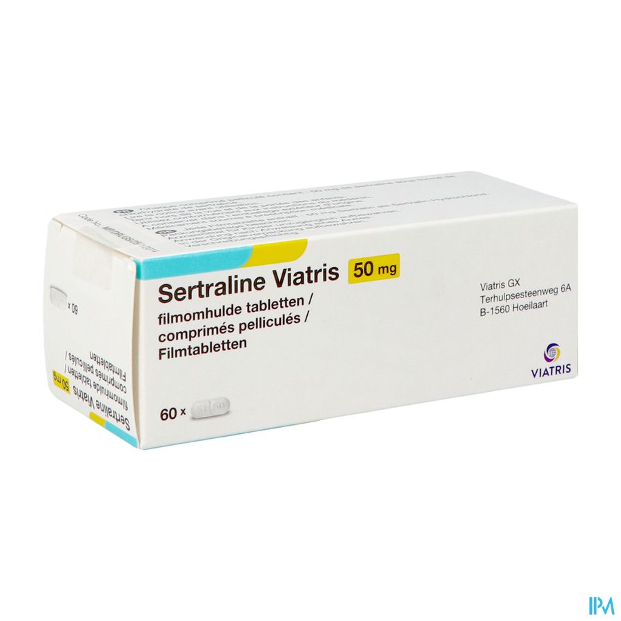 Sertraline Viatris 50mg Tabl 60 Sertraline Viatris 50mg Tabl 60