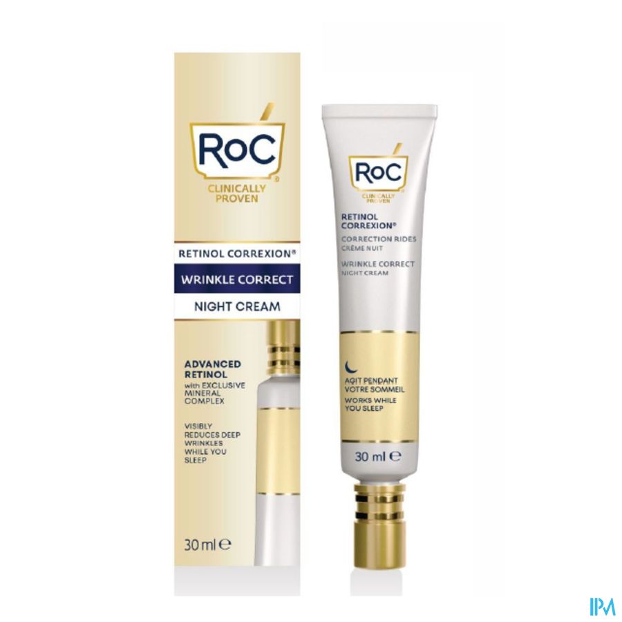 Roc Retinol Correx. Wrinkle Night Cream Fl 30ml 4