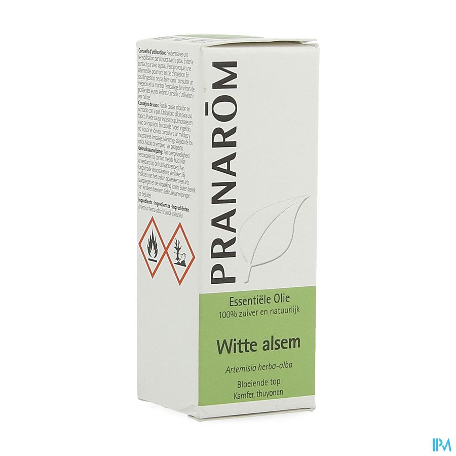 Pranarom Eo Bijvoetkruid Wit 10ml Pranarom Eo Bijvoetkruid Wit 10ml