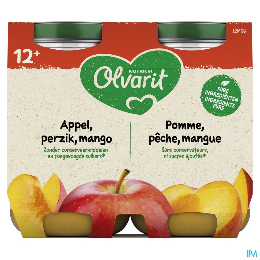 Olvarit Appel Perzik Mango 2x200g 12m56 1