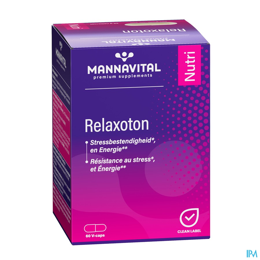 Mannavital Relaxoton Comp 60