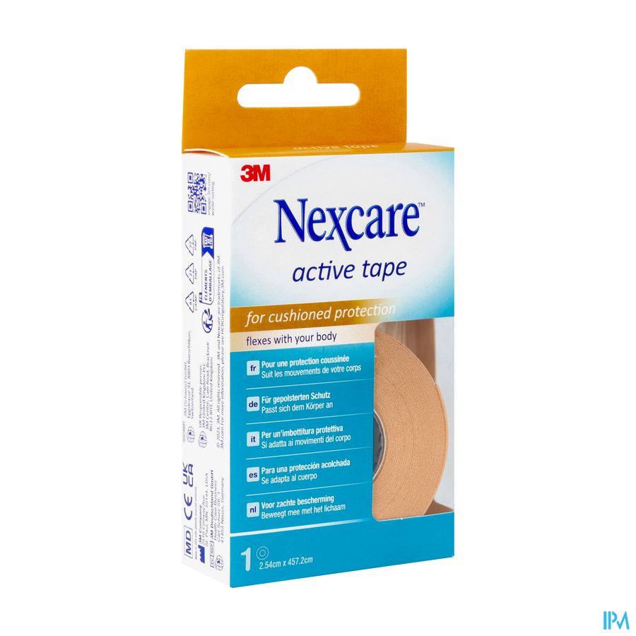 Nexcare 3m Active Tape 2,54cmx4,57m 1 Nexcare 3m Active Tape 2,54cmx4,57m 1