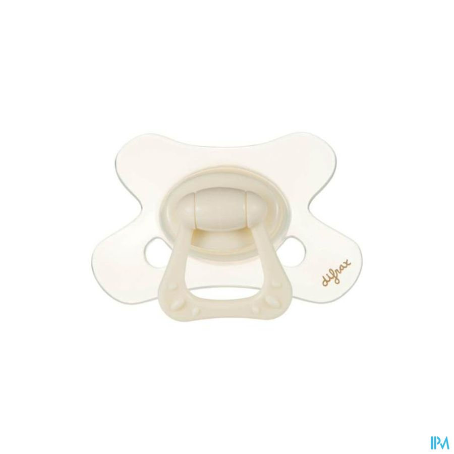 Difrax Fopspeen Natural 12m+ Special Edit. Creme Difrax Fopspeen Natural 12m+ Special Edit. Creme