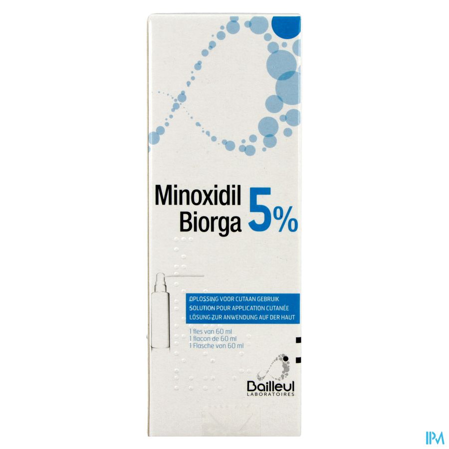 Minoxidil Biorga 5% Opl Cutaan Koffer Fl 1x60ml 7