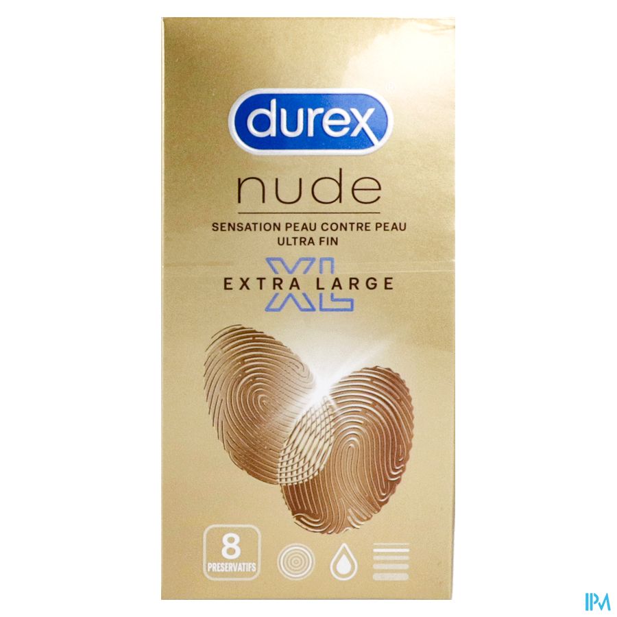 Durex Nude Xl Condoms 10 3