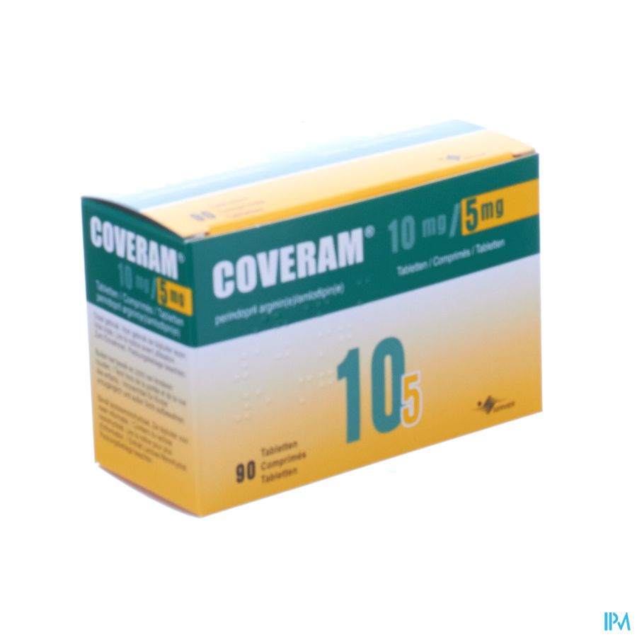 Coveram 10mg/ 5mg Impexeco Comp 90 Pip Coveram 10mg/ 5mg Impexeco Comp 90 Pip