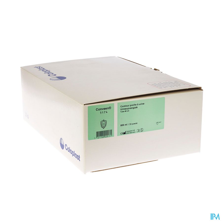 Conveen Poches Jambe + Tube 45cm 800ml 20 5174 1
