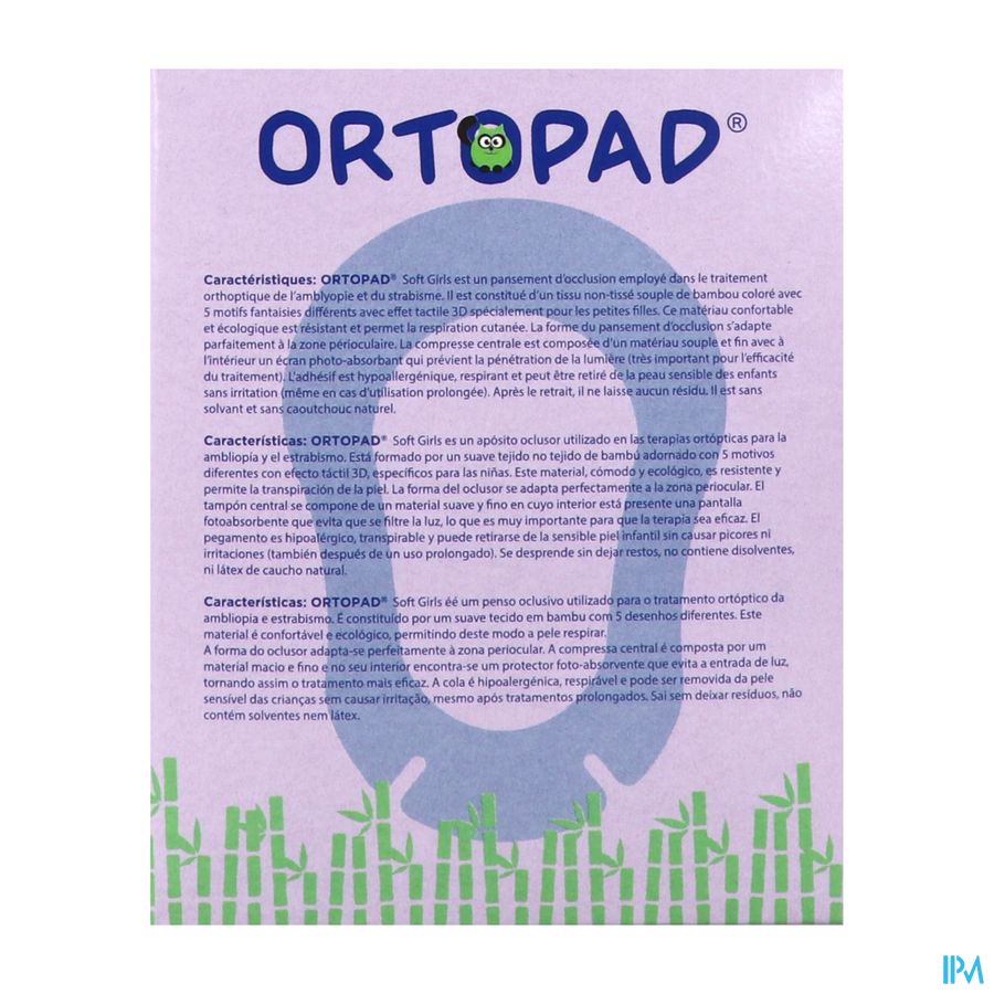 Ortopad Soft Girls Regular 85x59mm 50 72234 2