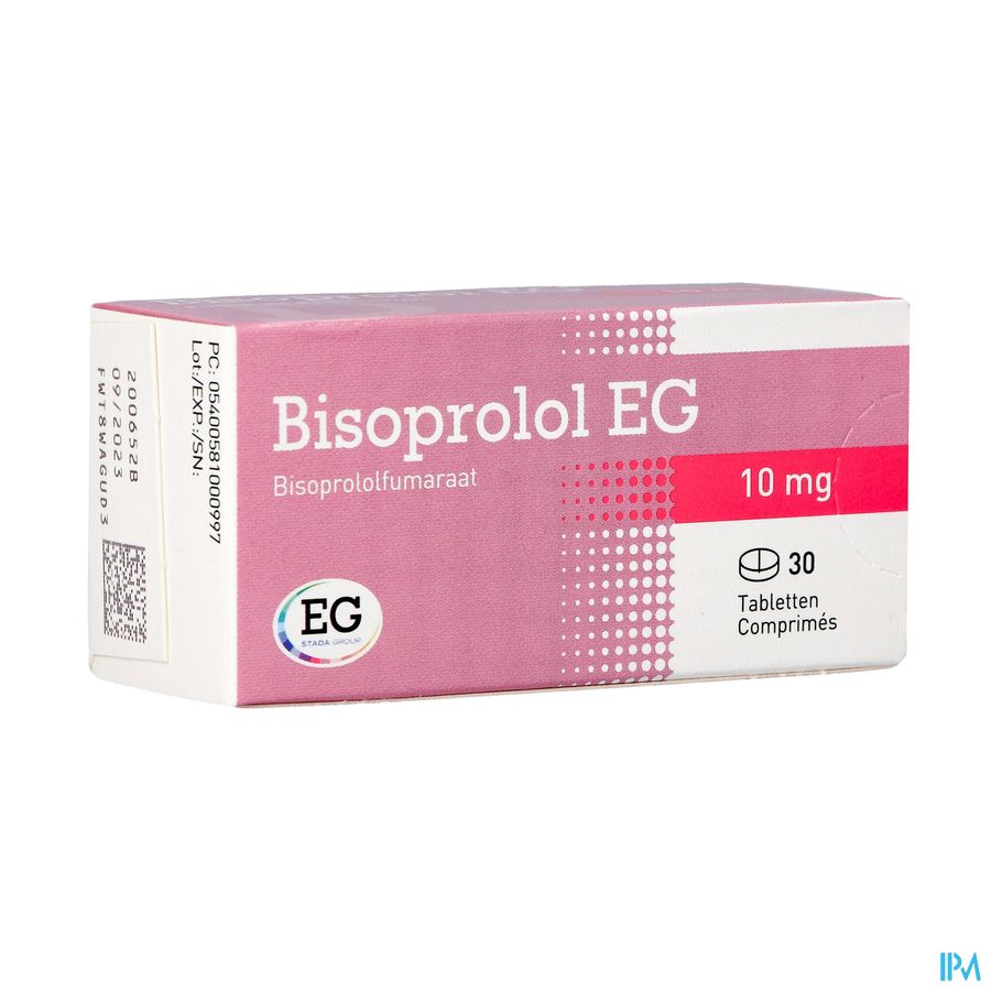 Bisoprolol EG Tabl 30X10Mg
