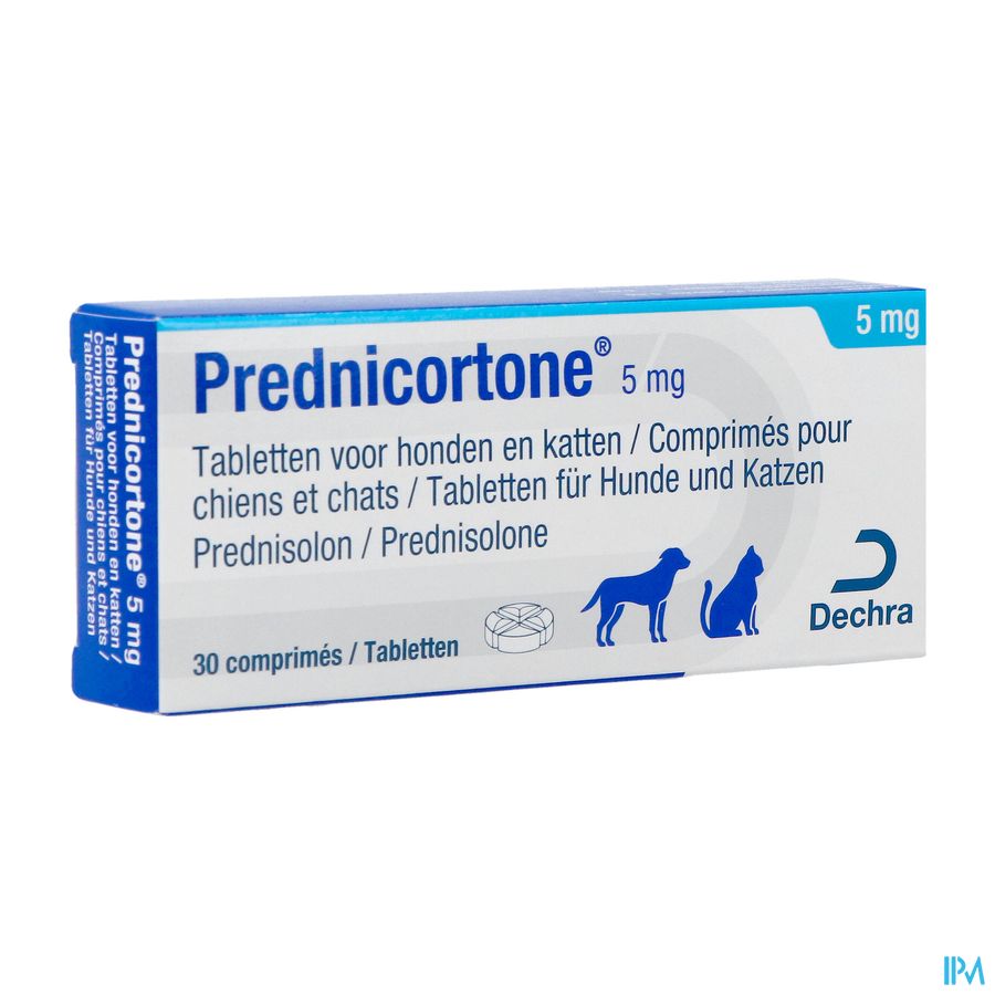 Prednicortone 5mg Comp Hond Kat 30 Prednicortone 5mg Comp Hond Kat 30