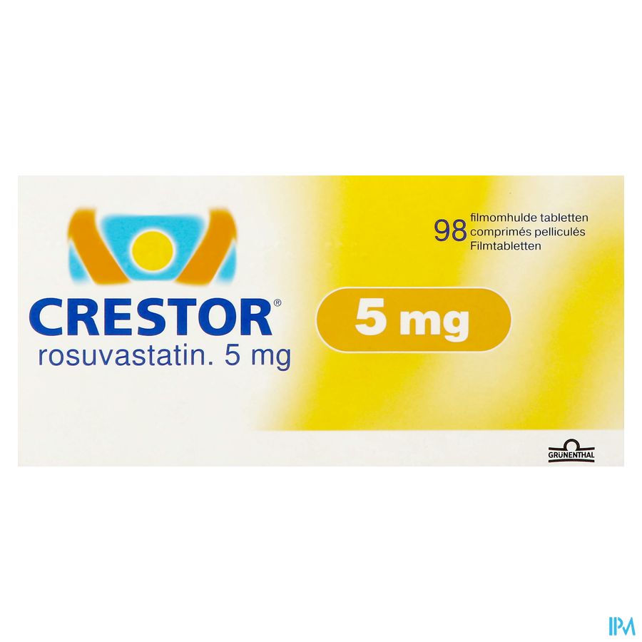 Crestor Filmomh Tabl 98x5mg 2