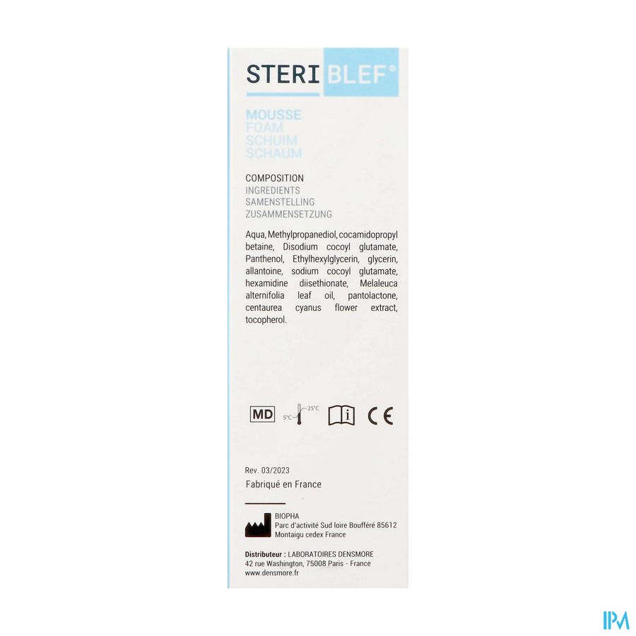 Steriblef Mousse Fl 50ml 1