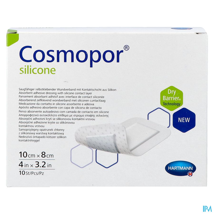 Cosmopor Silicone 10,0x 8cm 10 1