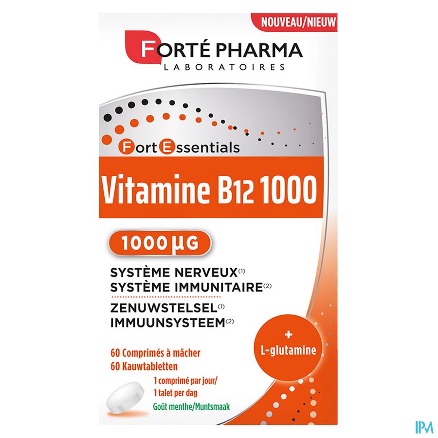 Vitamine B12 1000 Forte Pharma Tabl 60 2