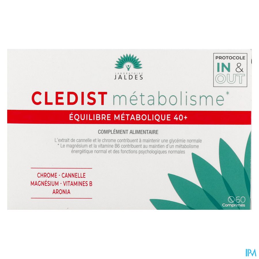 Cledist Metabolisme Tabl 60 2