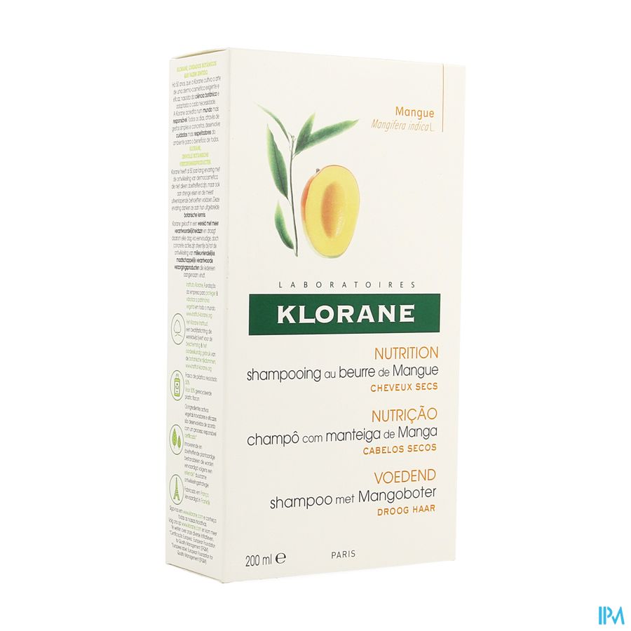 Klorane Capil. Sh Mango Nf 400ml