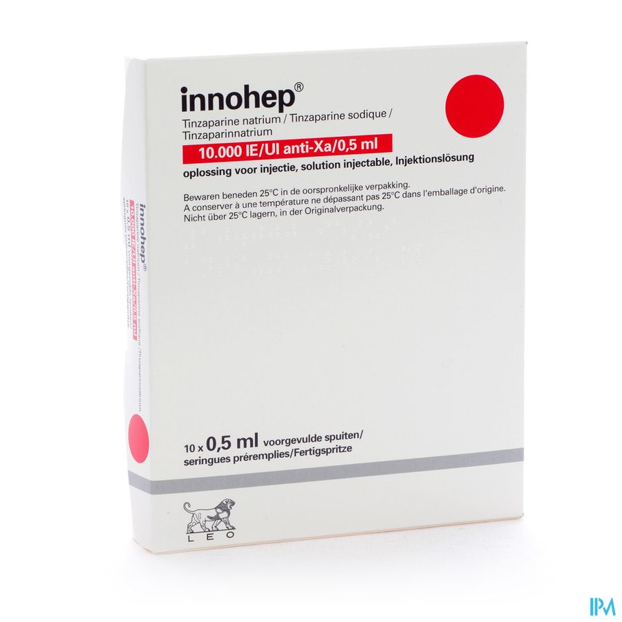 Innohep Ser Sc 10 X 10000 Iu 0,50ml Innohep Ser Sc 10 X 10000 Iu 0,50ml
