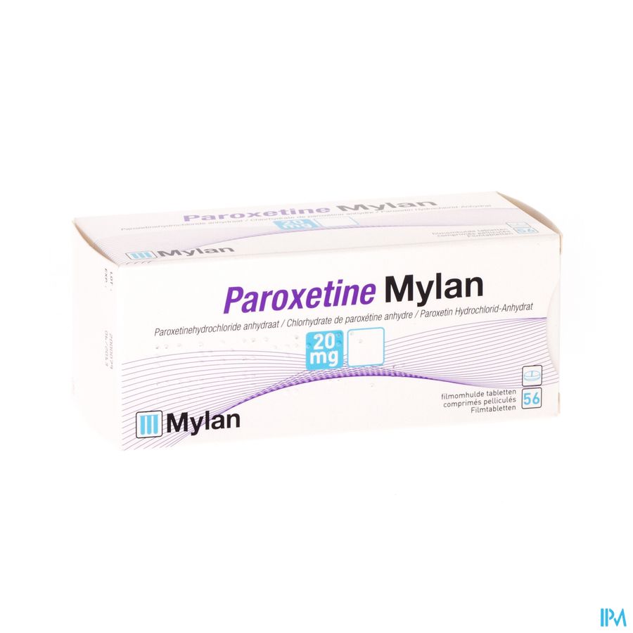 Paroxetine Viatris 20mg Tabl 56 Blister Paroxetine Viatris 20mg Tabl 56 Blister