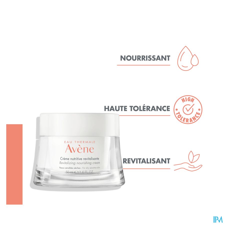 Avene Essentiels Revital. Voedende Creme 50ml 8