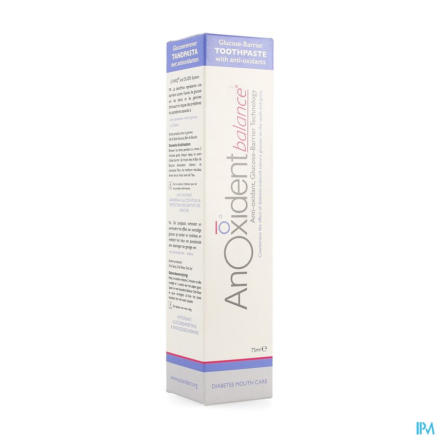 Anoxident Balance Tandpasta 75ml Anoxident Balance Tandpasta 75ml