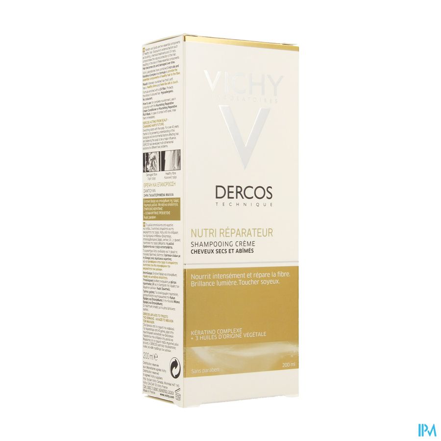Vichy Dercos Nutrireparateur Sh 200ml Vichy Dercos Nutrireparateur Sh 200ml