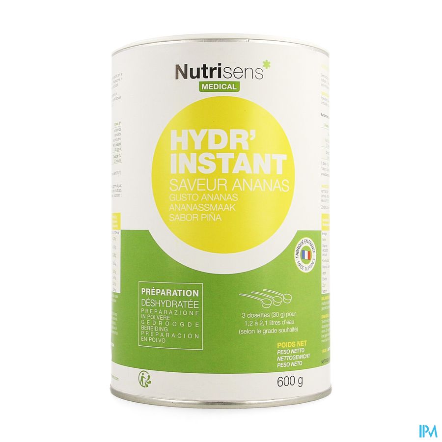 Hydr'instant Ananas 600g Hydr'instant Ananas 600g