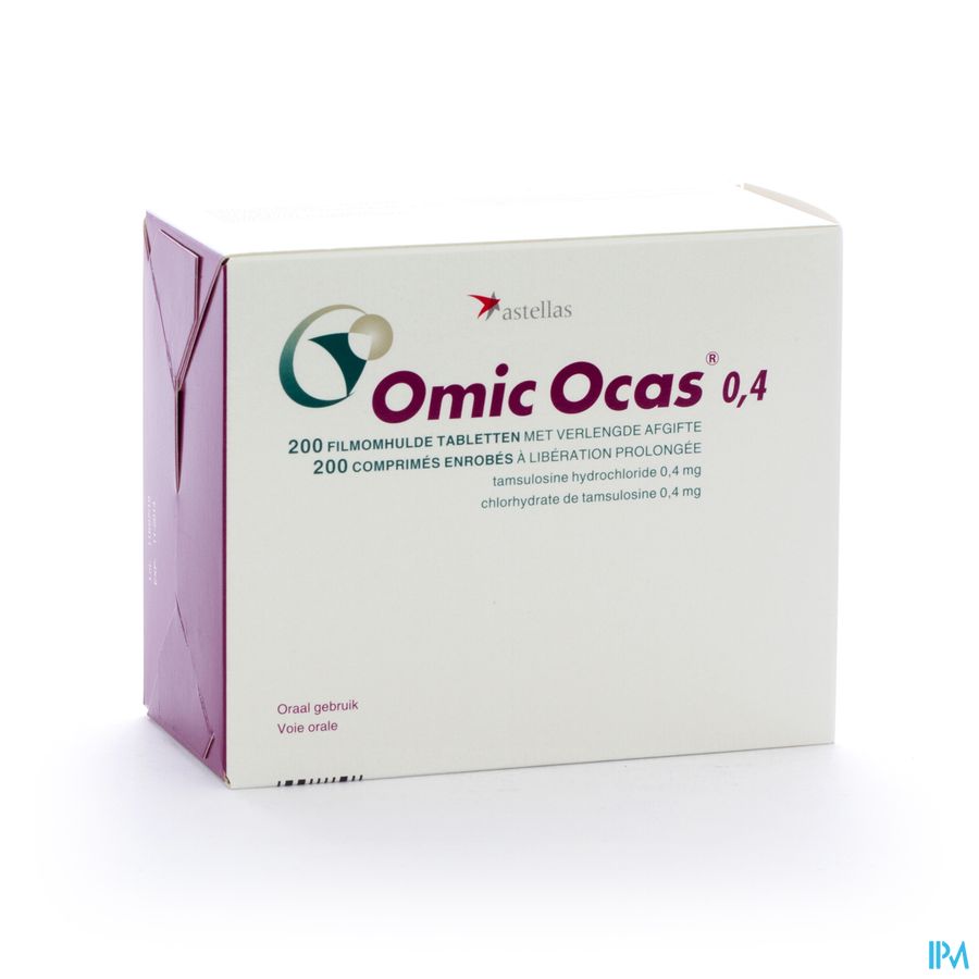 Omic Ocas Astellas Comp 200 X 0,4mg Omic Ocas Astellas Comp 200 X 0,4mg